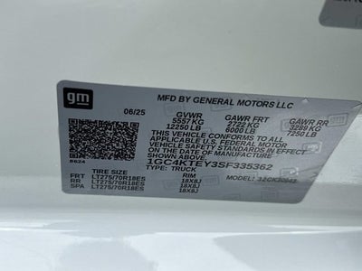 2025 Chevrolet Silverado 3500 HD LT