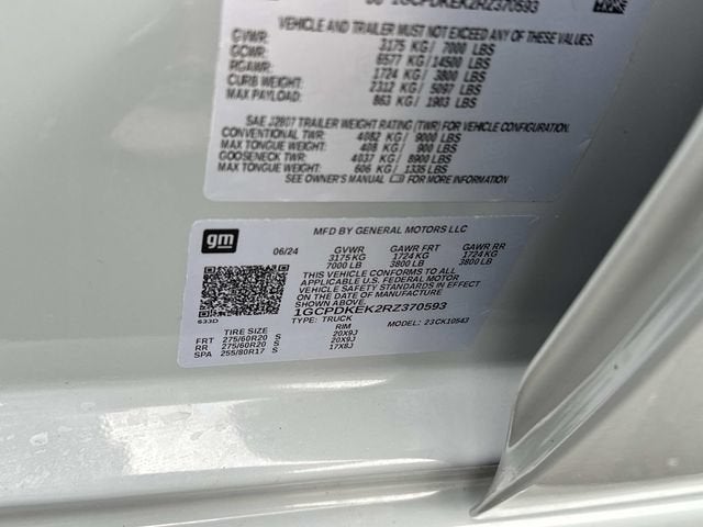 2024 Chevrolet Silverado 1500 LT (2FL)