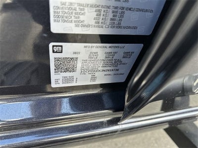 2022 Chevrolet Silverado 1500 LT (2FL)