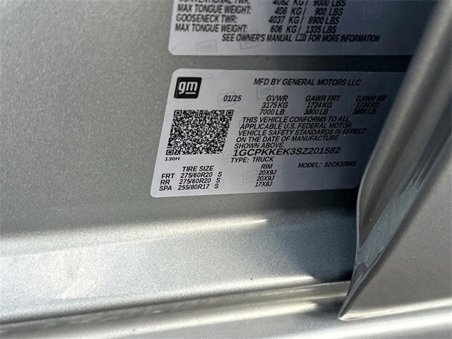 2025 Chevrolet Silverado 1500 LT (2FL)