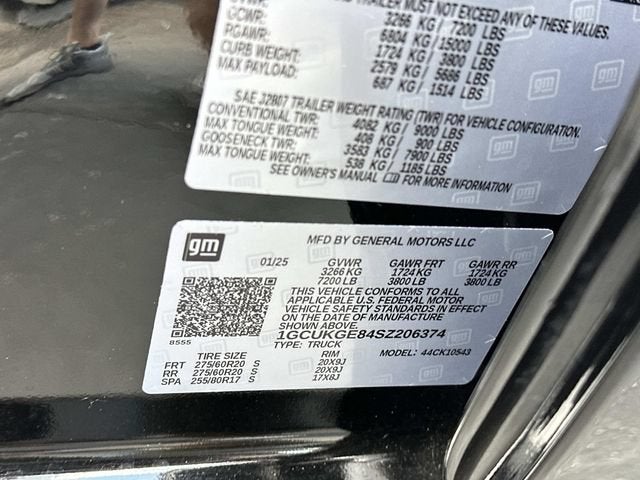 2025 Chevrolet Silverado 1500 LTZ