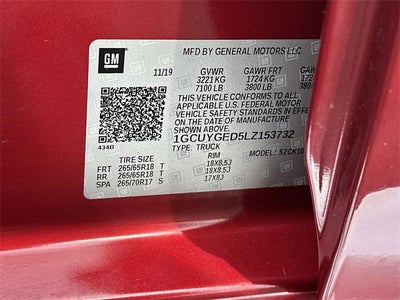 2020 Chevrolet Silverado 1500 LTZ