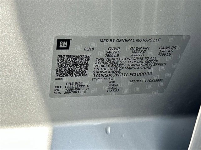 2020 Chevrolet Suburban Premier