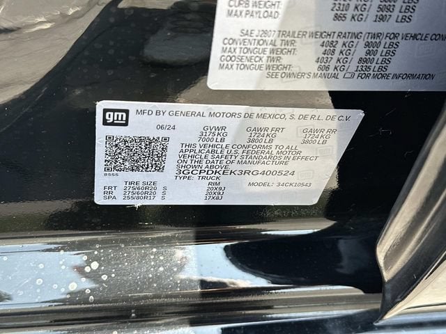 2024 Chevrolet Silverado 1500 LT (2FL)