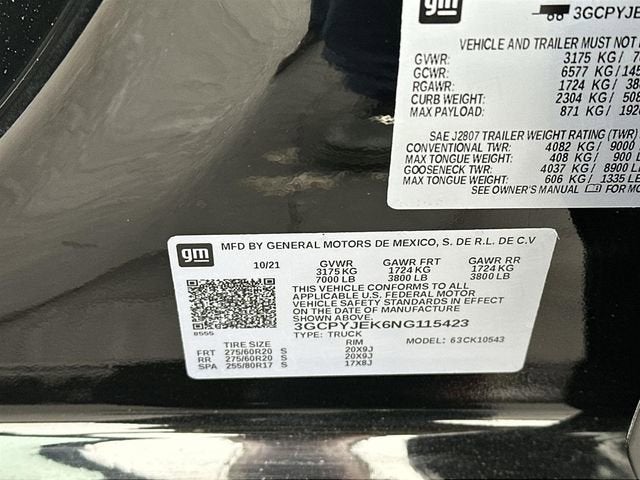 2022 Chevrolet Silverado 1500 LTD LT (2FL)