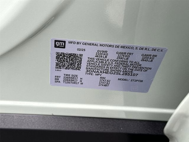 2025 Chevrolet Equinox LT