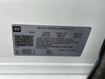 2022 Buick Enclave Avenir