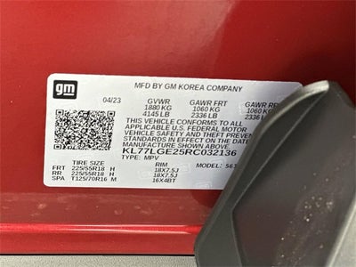 2024 Chevrolet Trax 1RS