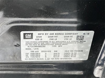 2020 Chevrolet Trax LT