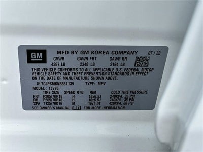 2022 Chevrolet Trax LT