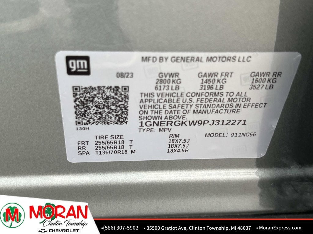 2023 Chevrolet Traverse LT Cloth
