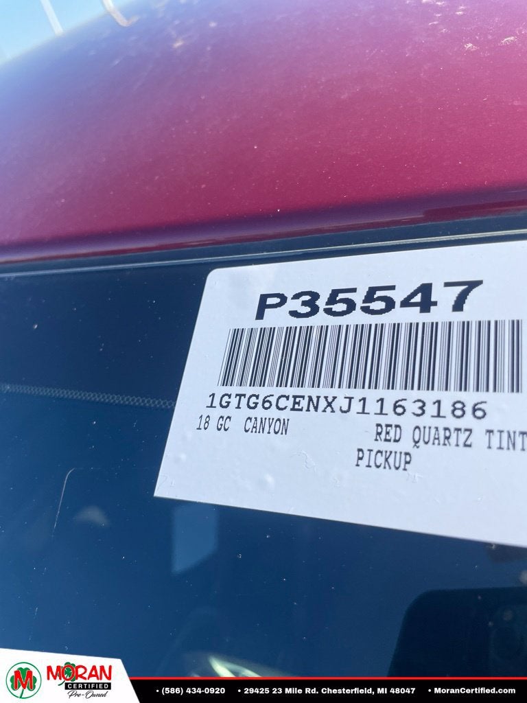 2018 GMC Canyon 4WD SLE