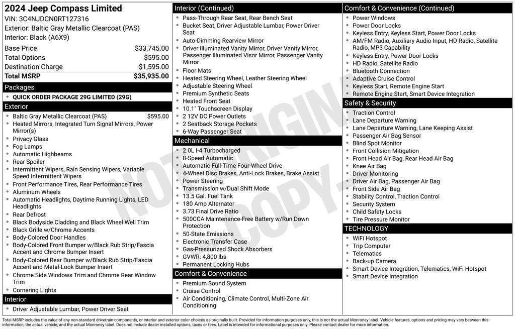 2024 Jeep Compass Limited