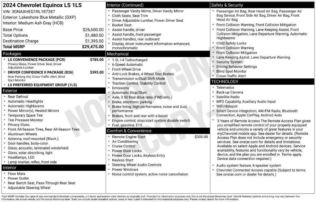 2024 Chevrolet Equinox LS