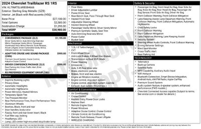 2024 Chevrolet Trailblazer RS