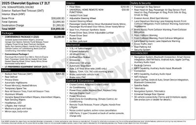2025 Chevrolet Equinox LT
