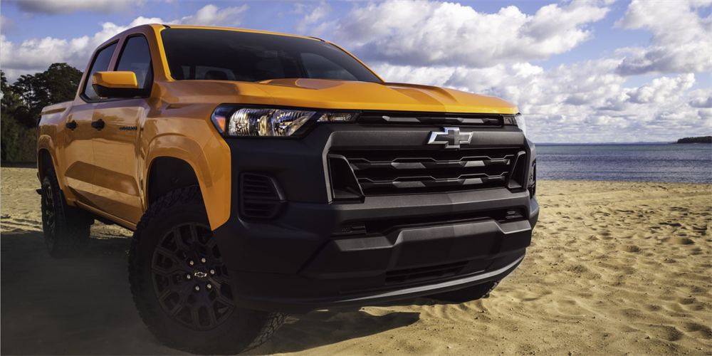 Orange 2026 Chevrolet Colorado