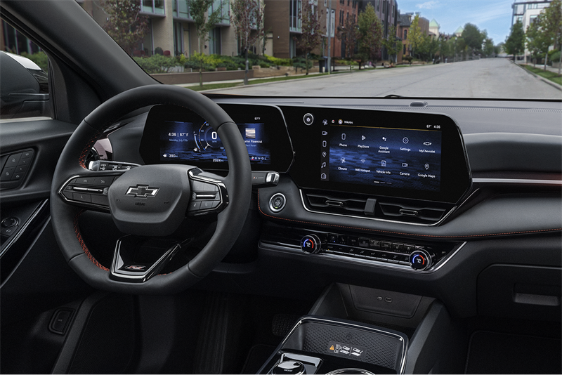 2027 Chevrolet Equinox dashboard and cockpit