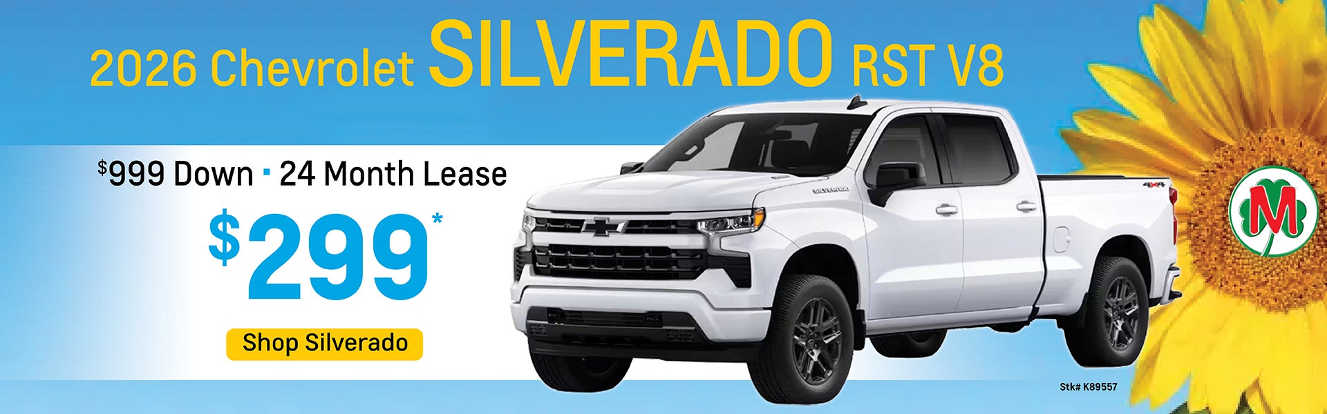 Silverado 1500 RST Lease Special