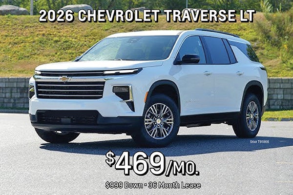 Traverse Lease Special