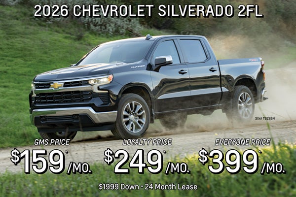 Silverado 1500 2FL Lease Special