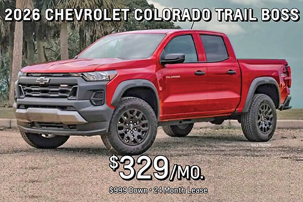 2026 Colorado Trail Boss
