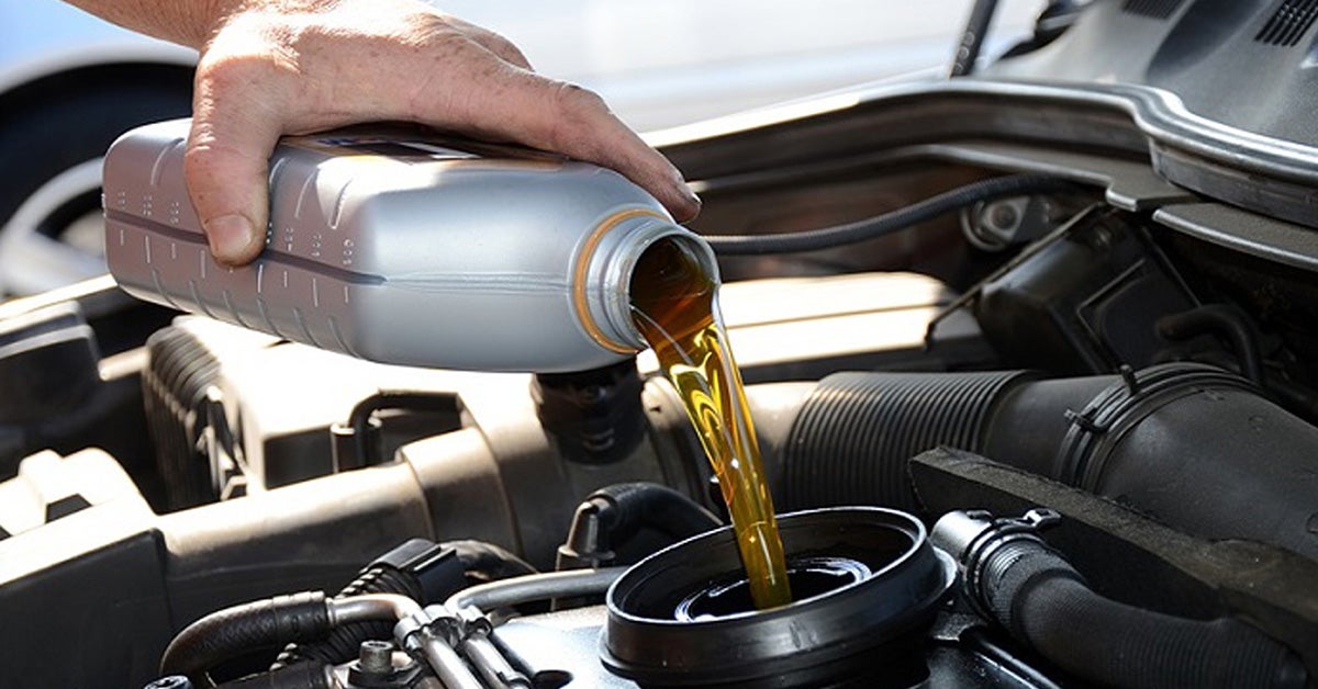 Chevrolet service oil change 
